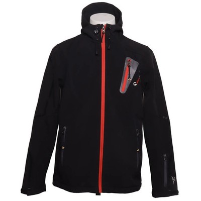 White Season Skiwear, Softshelljacke, Herren, Größe: S, Schwarz #5Qg