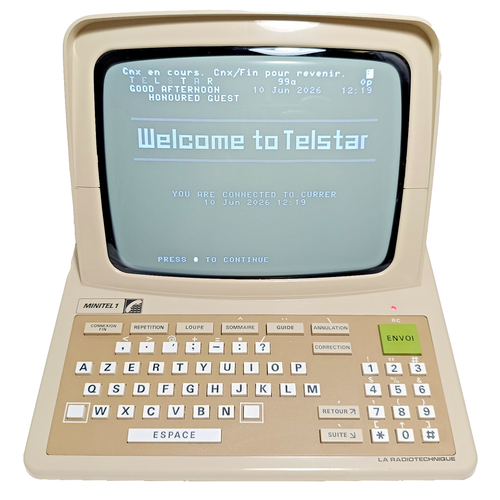 Minitel La Radiotechnique 9NFZ300/2 Series Terminal (1986) - überholt Videotex BBS - Bild 10 von 24