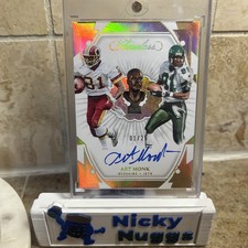 2024 FLAWLESS ART MONK CAREER PROGRESSIONS AUTOGRAPH JETS Redskins AUTO 1/25 Ssp