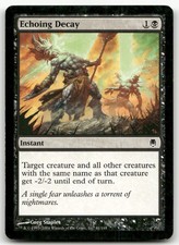 Echoing Decay #41 (MP) Darksteel DST Magic MTG