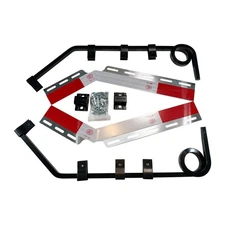 Semi Trucks Mud Flap Hanger Bracket 1 Coils Damping W/Aluminum Reflector