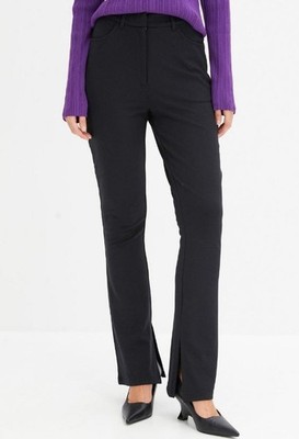 FREEMANS Bootleg Trousers in Black (fmn70-5)