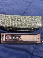 HOHNER CHROMONIKA II 270 CHROMATIC HARMONICA Made In Germany With Case