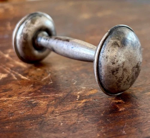 Antique Signed Lunt #1180 Sterling Silver Baby Rattle, 24.1 grams