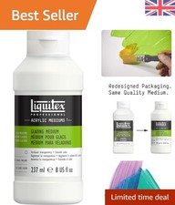 Professional Glazing Fluid Medium 237ml – Create Jewel-like Acrylic Finishes