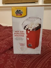 Westbend Air Crazy Mini Hot Air Popcorn Maker New 2 Quarts