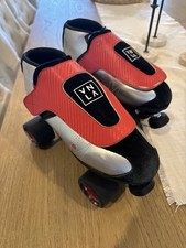 VNLA Roller Skates Silver Black Red US Men's 9/Women's 10 Size M09/L10 PO30710