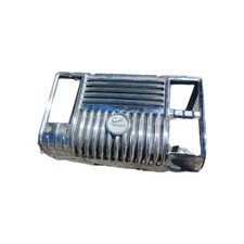 TRIM LOT ! 1946 - 48 Plymouth Special Deluxe Radio Dash Bezel & Emblem  Ashtray 