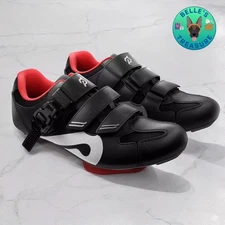 Peloton Shoes Black White Clip On Bike Cycling Women's Size 39 EU 8.5 US Men’s 6