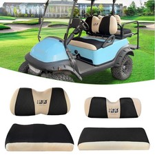 10L0L Front Rear Golf Cart Seat Covers For Yamaha G29 Drive Drive2 Club Car