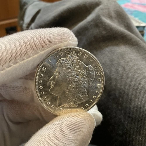 * 1881-S * PRISTINE+ GEM BU MS MORGAN SILVER DOLLAR * FROM COLLECTION