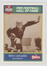 1990 Swell Pro Football Hall of Fame Tony Canadeo #88 HOF 0uf1