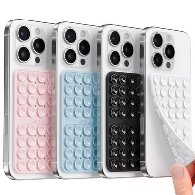 Klearlook 4Pack Silicone Suction Cup Phone Case Mount Double Sided, Sticky Ph...