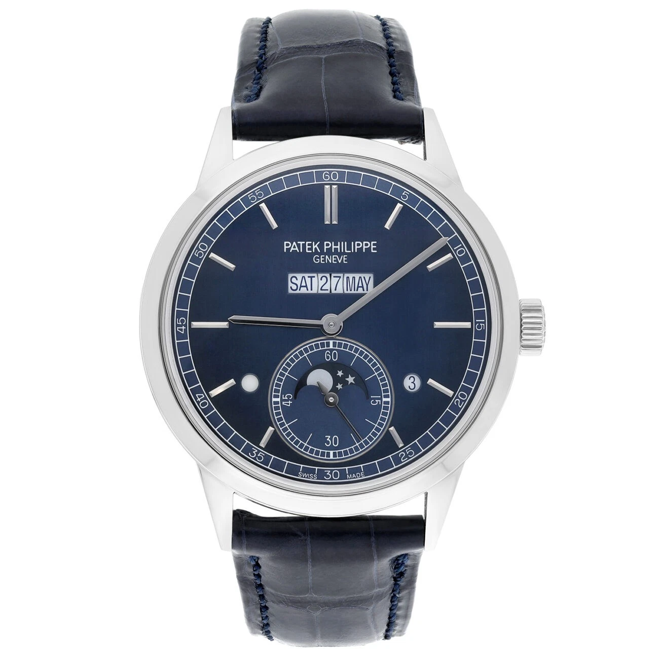 Patek Philippe — Patek Philippe 5236P Perpetual Calendar Grand Complications Blue Dial 41mm Pl...