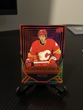 2021-22 Upper Deck Series 2 - Fluorescence Red #FL-38 Matthew Phillips (RC)