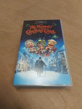 The Muppet Christmas Carol Walt Disney VHS Tape Jim Henson, Kermit the Frog VHS1