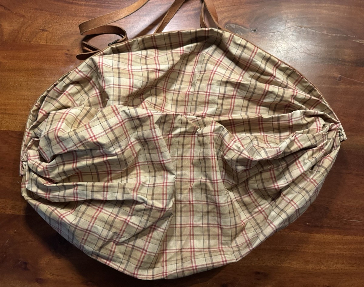 APERTY】Lサイズ WIDE BAG TARTAN BROWN APERTY】Lサイズ WIDE BAG