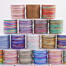Multi- Chinese Knot Nylon Shamballa Macrame Braiding Cord Beading String Thread