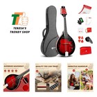 Mandolin Musical Instrument A Style Acoustic Electric, 8 Strings Mahogany for...