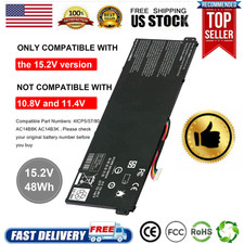 AC14B8K Laptop Battery For Acer Aspire R5-471T R5-571T R5-571TG N15W5 48Wh New