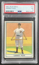 JIMMIE FOXX PSA 5 1941 PLAY BALL #13 RED SOX 7437