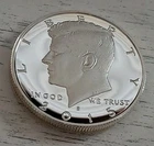2015-S 90% Silver Kennedy Half Dollar Deep Cameo Proof - Free Shipping!