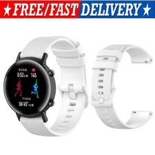 18mm20mm Samsung Soft Silicone Watch Band Divers Replacement Strap Quick Release