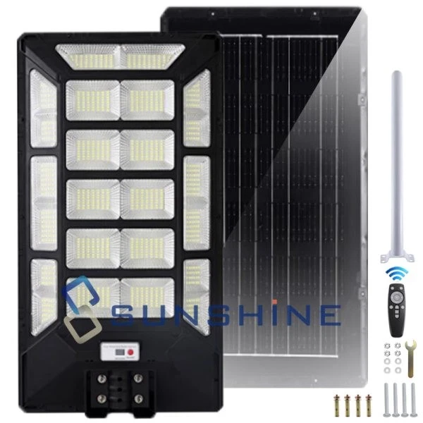 Commercial 999999999000LM Solar Street Light Dusk Dawn LED Outdoor Lighting Bulb - Image 3 of 4