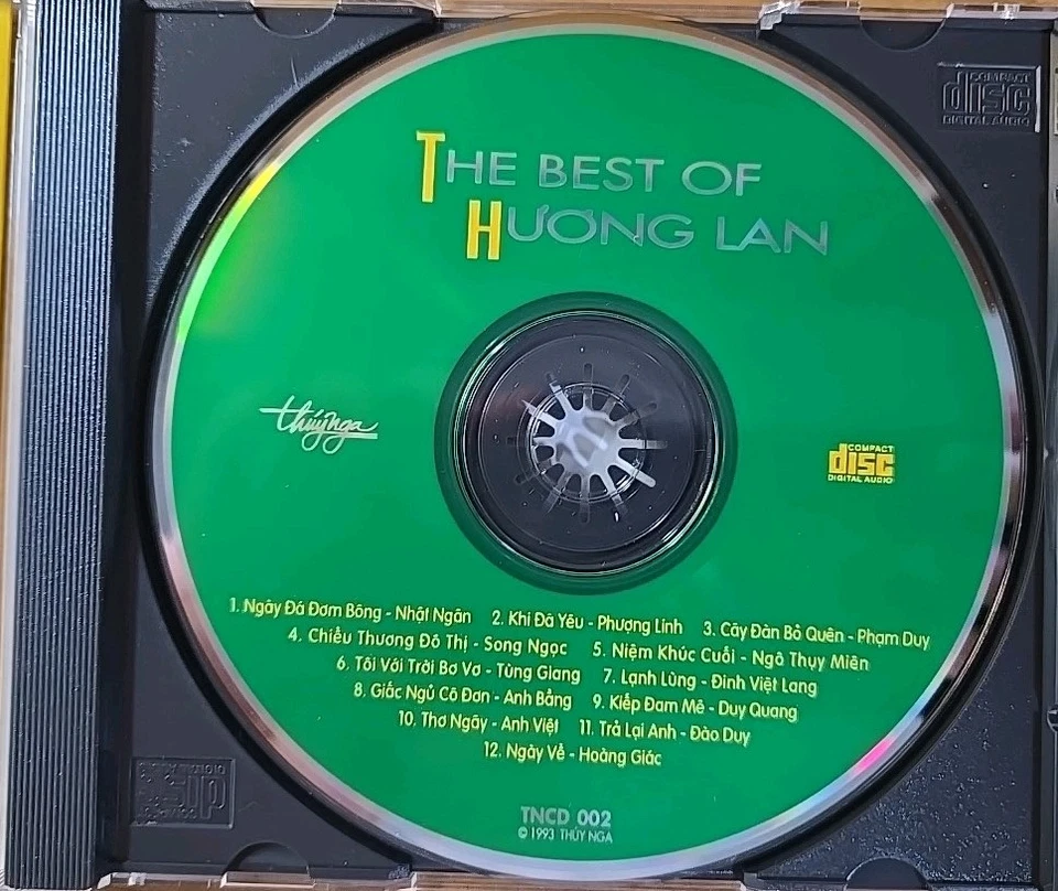 The Best Of Hương Lan - Khi Đã Yêu-  Thuy Nga CD số 2 - Phát hành Đợi 2 - Image 3 of 4