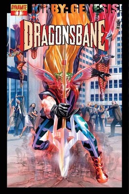 Kirby Genesis: Dragonsbane #1A FN; Dynamite | Alex Ross - w/Bag+Board