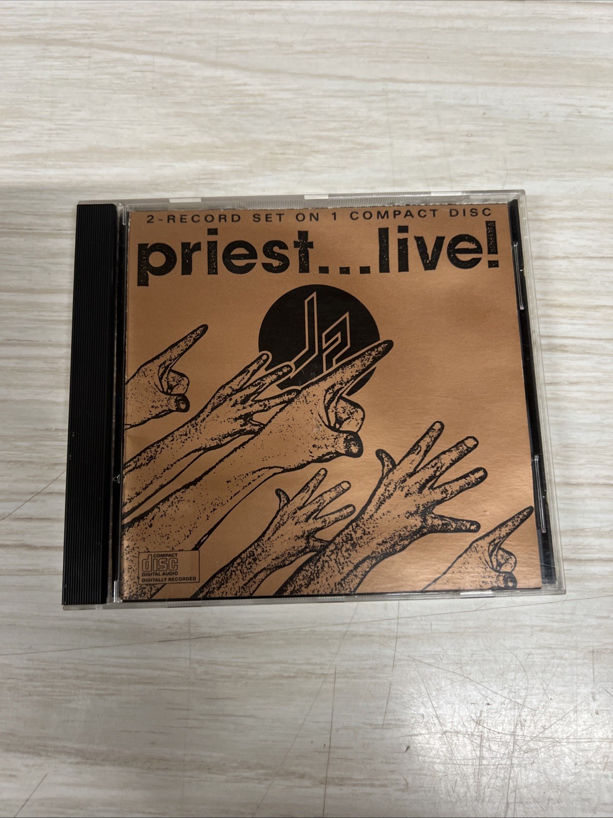Judas Priest Priest...Live! CD Early Press Made In Japan 1987 CKG-40794