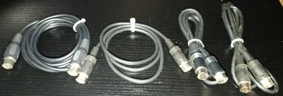 C64 - Commodore 64 / serielles Kabel / schwarz / Anschluss Floppy-Laufwerke u.a.
