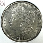 1881 $1 Morgan Silver Dollar (89352)