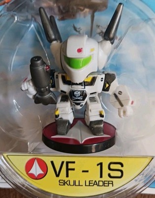 MACROSS ROBOTECH SUPER DEFORMED FIGURE TOYNAMI VALKYRIE VF 1S SKULL LEADER 
