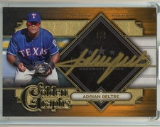 2022 Topps Five Star Adrian Beltre Gold Graphs Orange【3/5】 Texas Rangers