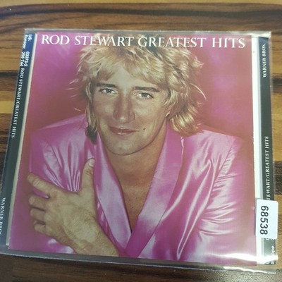 ROD STEWARD greatest hits FULL SILVER POLYGRAM WGER VG+/EX (CD Album, Pop)