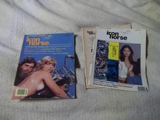 2 Iron Horse Magazine Dec,1979(#6),& June,1979(#3)  IRON-ON TRANSFER,+18