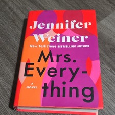 Jennifer Weiner Mrs. Everything Hardcover 2019 Atria Books Family Literary