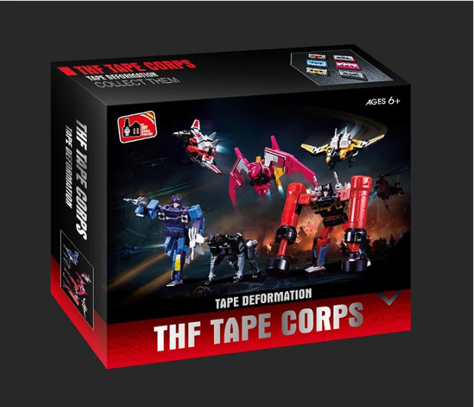 New Laserbeak Ravage THF-01P6 Six Tapes Rumble Action Figure Kids Toys in Stock - Image 3 of 3