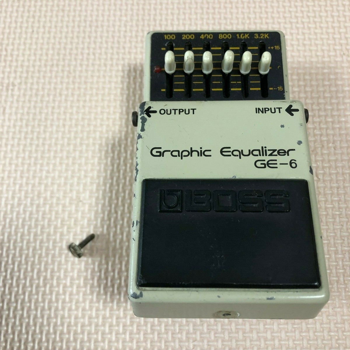 ギター boss ge6 USED BOSS GE-6 GRAPHIC EQUALIZER SIX BAND ELECTRIC GUITAR VINTAGE