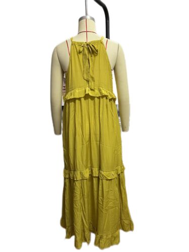BOHO Women's Summer Sleeveless Holiday Ruffle Long Dress Beach Maxi Dresses SIZE - Picture 11 of 43