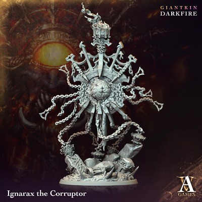 Giantkin Ignarax the Corruptor, Archvillain Games, D&D , Pathfinder