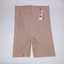 Star by Spanx Shaper 3X Mid Thigh Beige Solid Shorts New
