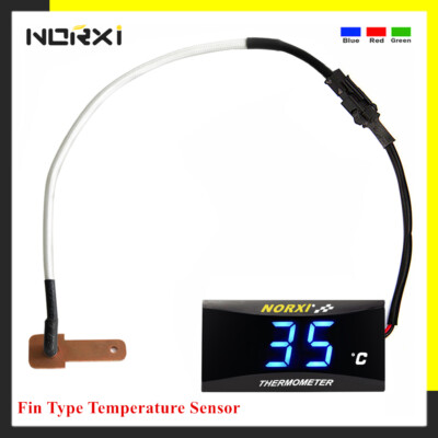 koso Radiator Water Temperature Mini Meter NORXI gauge Thermometer Universal