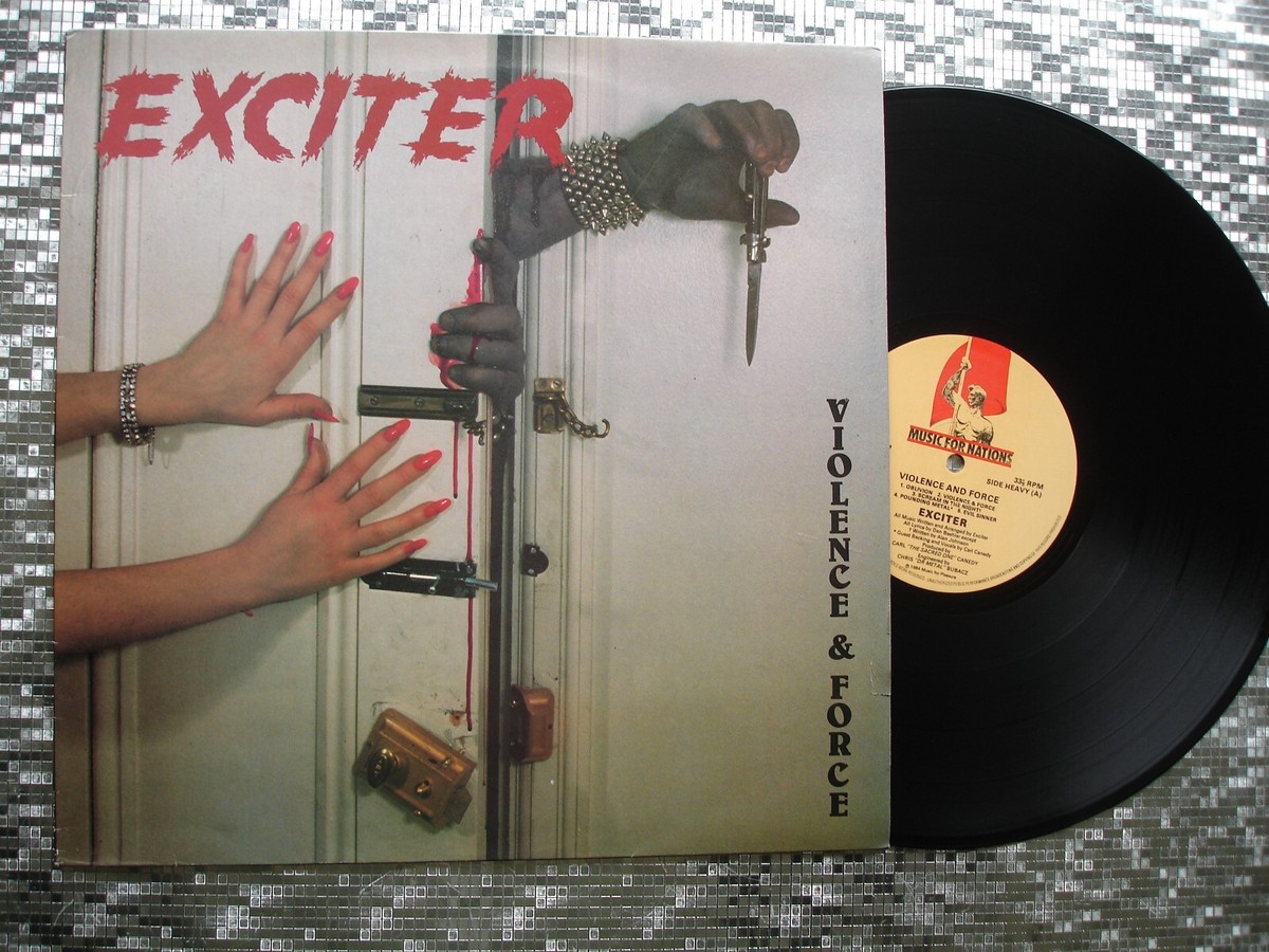 レコード Exciter Violence & Force LP レコード