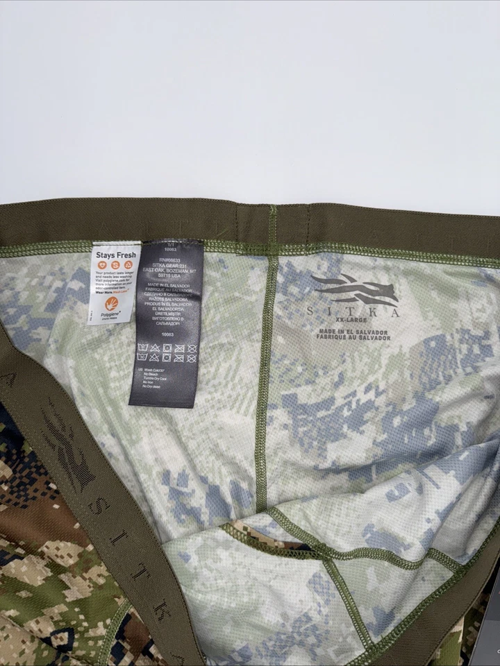 SITKA Men’s CORE LIGHTWEIGHT BOTTOMS- Optifade Sub - 2XLarge - New Retail $79 - Image 4 of 4