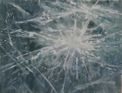 Tempera Informell Abstrakte Komposition Gerda Henning Nachlass