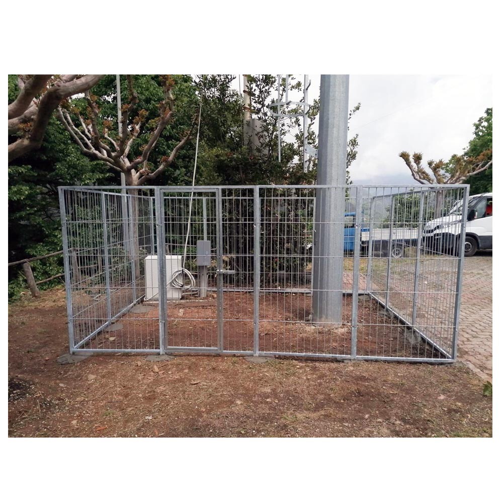 Recinzione da Esterno per Serbatoi Zincatura Elettrolitica da 400x300xh180 Cm
