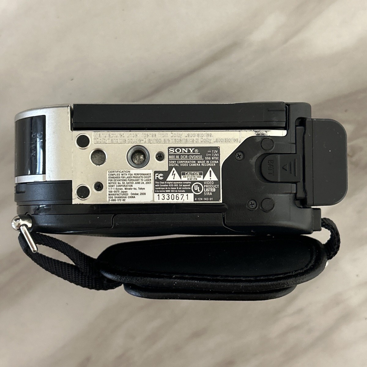Sony DCR-DVD650 Mini DVD Handycam Camcorder UNTESTED FOR PARTS | eBay