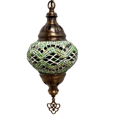 Turkish Moroccan Glass Mosaic Electrical Hanging Lamp Garden Lantern UK + CE - 第 30/55 張圖片